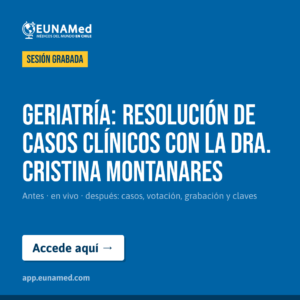 Grabación SEV Geriatría: resolución de casos clínicos con la Dra. Cristina Montanares
